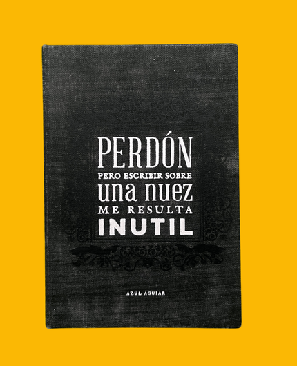 Perdón pero escribir sobre una nuez me resulta inútil