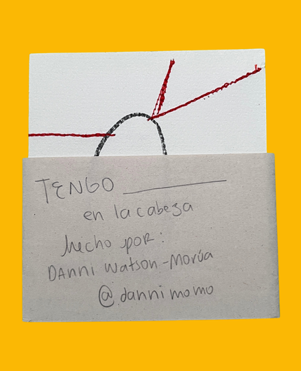 Tengo ____ en la cabeza